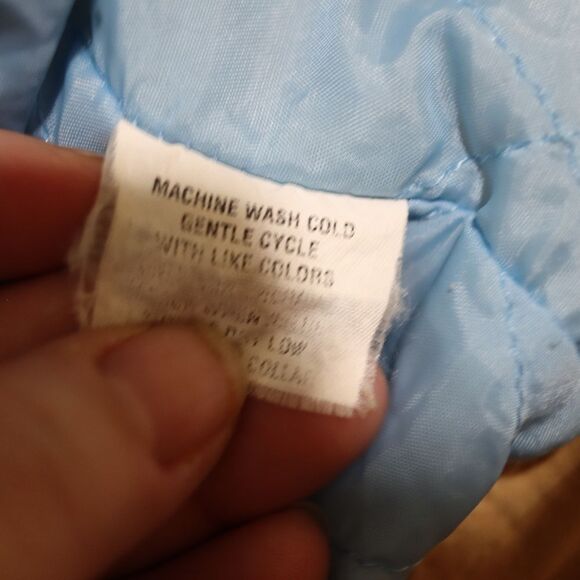 Aeropostale Vintage 90s Y2K Brown Faux Fur Collar Bomber Jacket Medium  Preppy - Picture 14 of 16